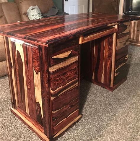 cocobolo desk